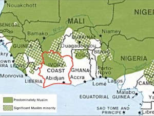 religión en Costa de Marfil